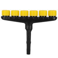 1 sztuk rolnictwo dysze Atomizer domu na trawnik ogrodowy zraszacze wody gospodarstwa warzywa dysza rozpylająca do nawadniania regulowana dysza narzędzie 6